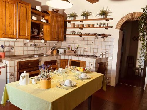 Konyha, Chianti Home with Pool Terrace Garden and Magnificient View 2 to 8 persons in Lamole