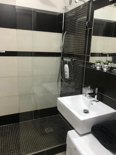 ห้องน้ำ, Ubytování U Kapličky (Ubytovani U Kaplicky) in โปเวล