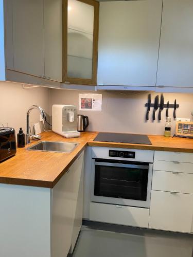 Cocina, Haukaberg House in Hornafjordur