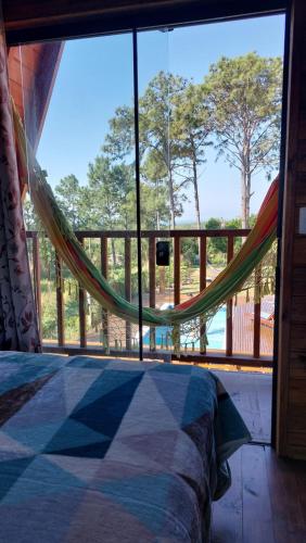 Balcony/terrace, Chales Ilha da Mata Pousada in São João do Rio Vermelho