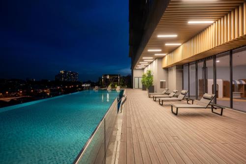 Swimming pool, Societe Suites near Bukit Kiara Equestrian