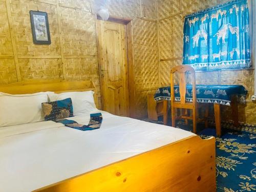 1 double bed
