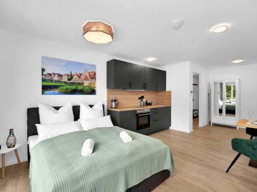 INhome Studio Apartment - Küche - Parken - TV - Accommodation - Schwäbisch Hall