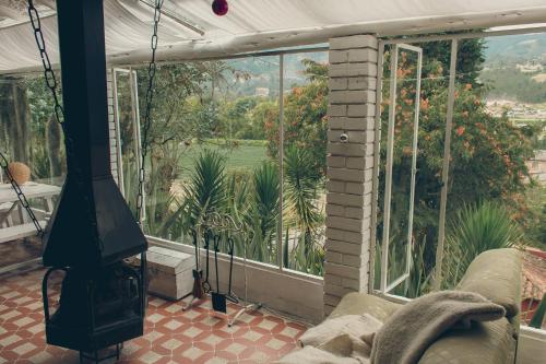 Alrededores, Cabaña típica Boyacense! con vista al lago y chimenea (Cabana tipica Boyacense! con vista al lago y chimenea) in Canocas