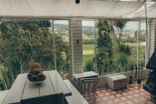 Alrededores, Cabaña típica Boyacense! con vista al lago y chimenea (Cabana tipica Boyacense! con vista al lago y chimenea) in Canocas