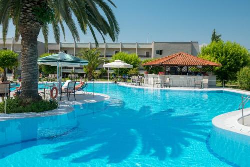 Swimming pool, Hotel Aethria in Thassos
