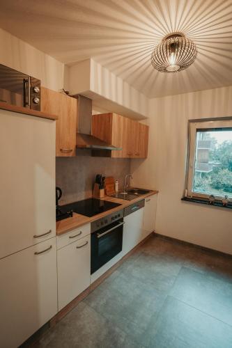 廚房, WITTMANN Ganze Apartments in Gifhorn in 吉夫霍恩