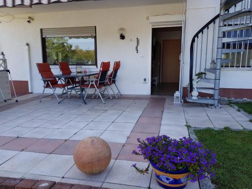 شرفة/ تراس, Ferienwohnung Wahlich in Idar-Oberstein