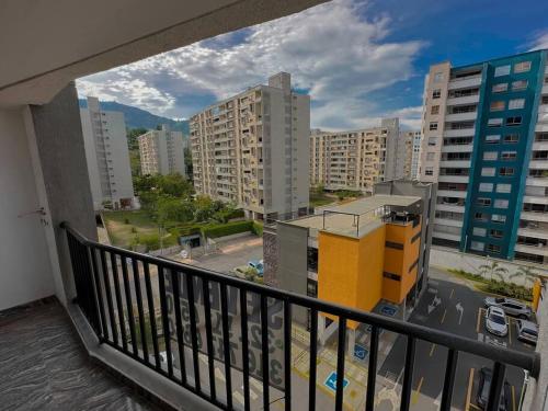 カリ Bello apartaestudio Alto Living 3つ星 シングルルーム 眺望