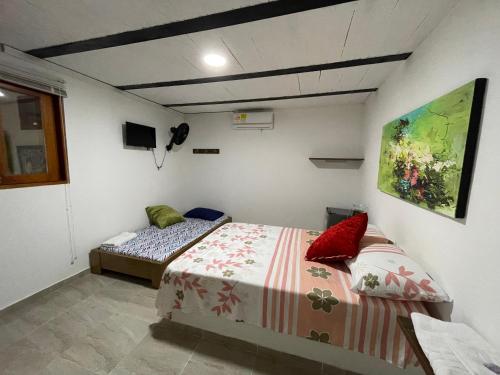 2 double beds