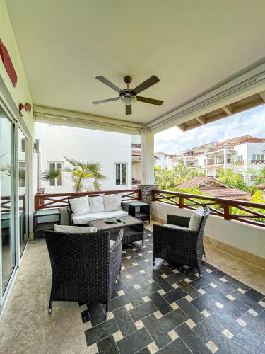 ระเบียง/ชานเรือน, เซลิเตอร์ บัลโกเนส เดล อัตลันติโก - ลาส เตเรนาส (Xeliter Balcones del Atlantico - Las Terrenas) in ลาส เทอเรนาส