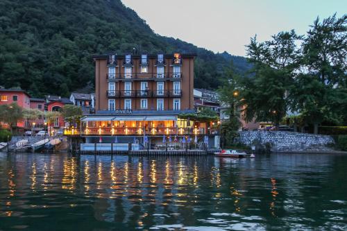 Oprema, Hotel Riviera in Melide