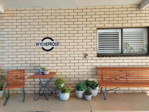 Viesnīcas āriene, Mount Wycheproof Motor Inn in Wycheproof