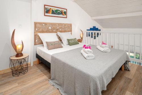 Mahina - Appt avec piscine partagée (Mahina - Appt avec piscine partagee) in 세인트 프란코이스