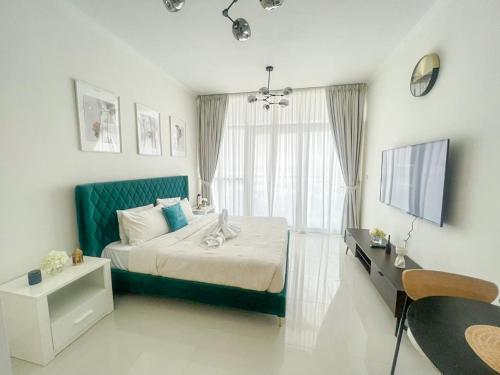 Modern Condo With Wide City Views From Balcony, Dubái (foto 2)