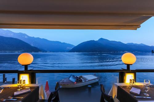 Balkon/terasa, Hotel Riviera in Melide