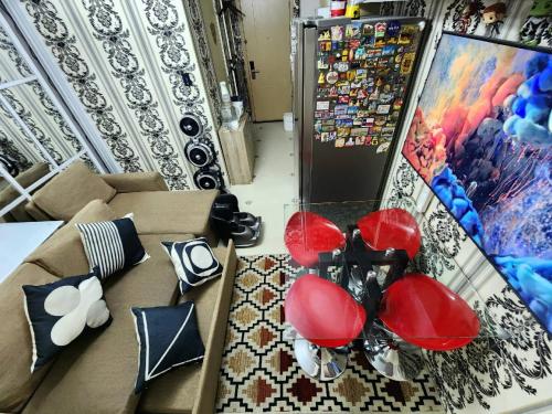 High-Tech Studio at Grass Residences -2 persons only, Quezon City, Manila