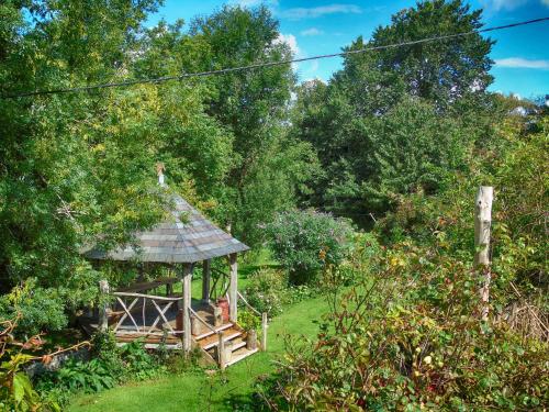 Ceridwen Glamping, double decker bus and Yurts