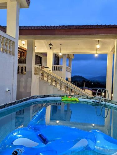 Swimming pool, Colonial Villa pet friendly 3 bhk with outstanding views near The Oven, Pawna Dam, Lonavala