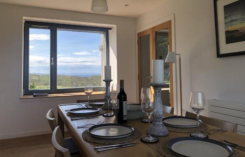 A szálláshely kívülről, Taigh Druim in Elgol