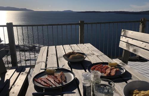 A szálláshely kívülről, Taigh Druim in Elgol