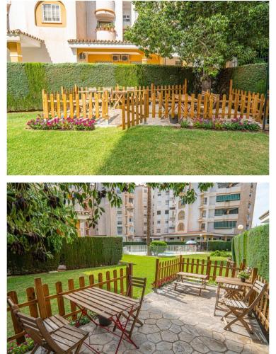 Garden, Single room in shared Appartamment with share bathroom Malaga Sol in Carretera de Cadiz