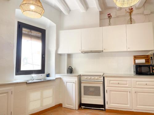virtuve, Apartamento Can Mannana in Bellcaire d'Emporda