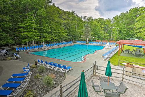 Poconos Getaway with Indoor and Outdoor Pool Access! in Gouldsboro, USA