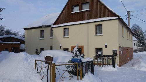 A szálláshely kívülről, Pension Niederdorf in Niederwurschnitz