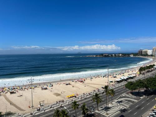 Exterior view of Copacabana de frente para o mar.