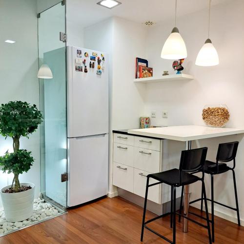 ห้องครัว, Casa da Praça (Casa da Praca) in มิรานดา โด ดูโร