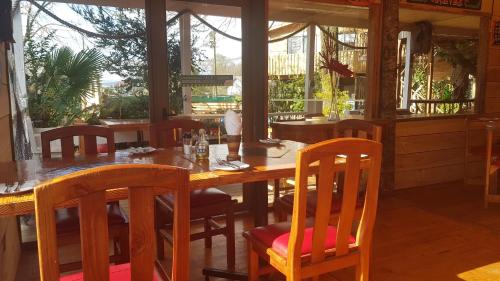 Étterem, Hostal Mesa del Mar in Villarrica