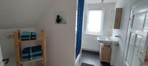 Fürdőszoba, Ferienwohnung Landliebe in Eichenzell