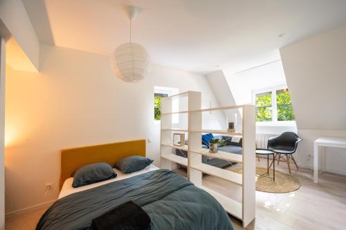 Studio Bleu - Charmant studio à 15km de Lille - Location saisonnière - Hem