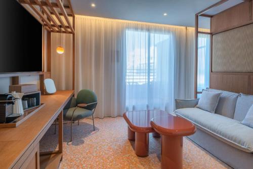 Canopy by Hilton Cannes Room Type - Junior King Suite with Partial Sea View