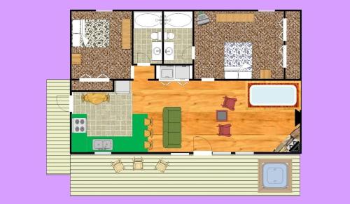 Mountain Dew - 2 Bedrooms 2 Baths Sleeps 4 cabin - image 14