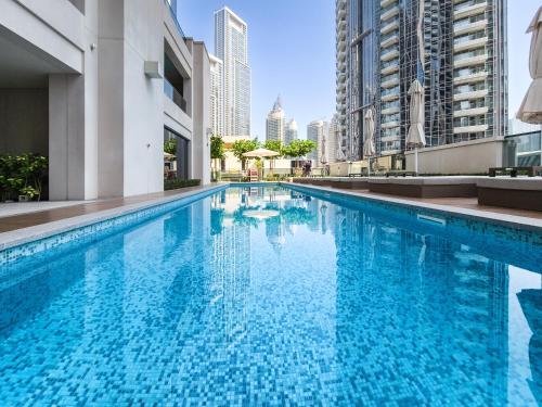 Bright new apartment near Burj Khalifa, Dubaj (fotografie 5)