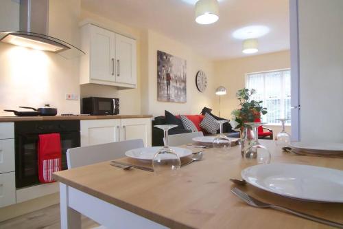 Newly refurbished village flat