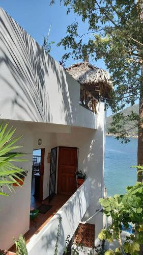 Inngang, Villas Santa Cecilia Villa GeeGee en Yelapa in Yelapa