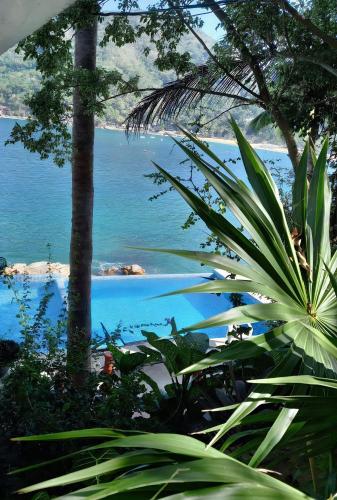 Svømmebasseng, Villas Santa Cecilia Villa GeeGee en Yelapa in Yelapa