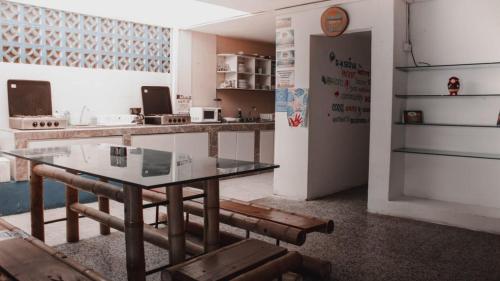 Κουζίνα, Posada Cultural Bahia Sonora in νήσος Σαν Αντρές