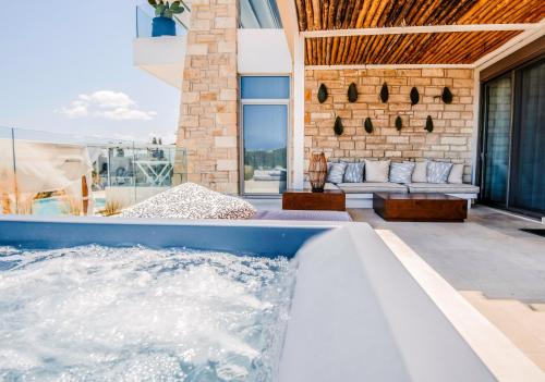Exterior view of Made of Blue luxury suites collection