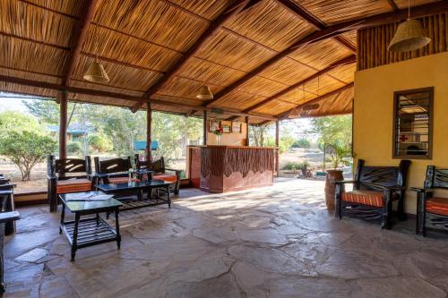 Előcsarnok, Sentrim Tsavo East Camp in Tsavo Kelet Nemzeti Park