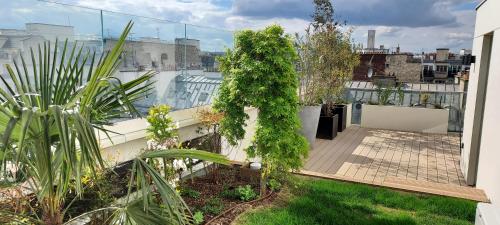 150m2 apartment and a 45M2 terrace at 8th Floor with air conditioning - Location saisonnière - Paris