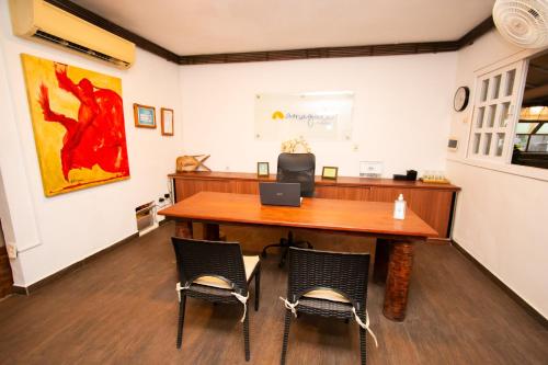 Előcsarnok, Amagali Pousada in Galinhos