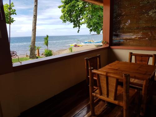 Balcony/terrace, Marianita's Cottages in Camiguin