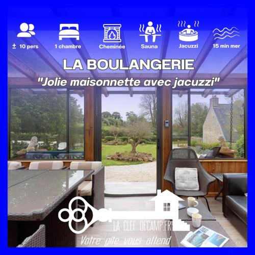 La Boulangerie 10pers SPA SAUNA 15 min Mer