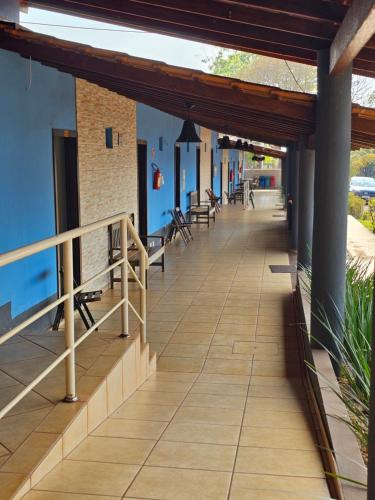 Balkons/terase, Pousada Bom Jardim in Nobres