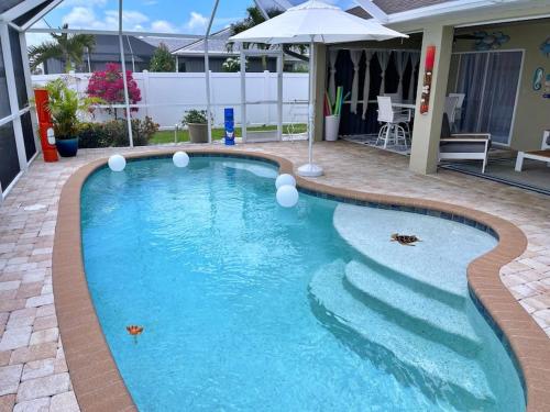 Heated pool, Family Fun, Tiki Bar, kayak, 3bd 2ba, Cape Coral (Foto 9)