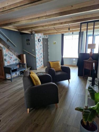 Gîte de l'étoile, 6 pers. spacieux avec extérieur (Gite de l'etoile, 6 pers. spacieux avec exterieur) in Buzancy